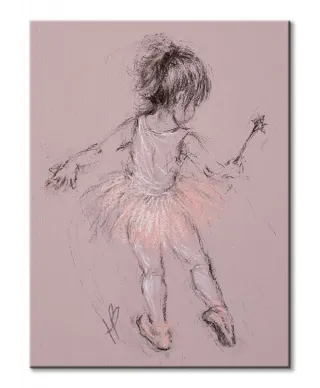 Little Ballerina I - obraz na płótnie