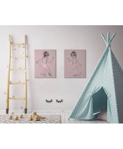 Little Ballerina I - obraz na płótnie