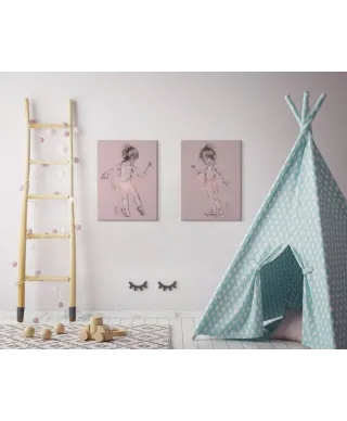 Little Ballerina I - obraz na płótnie