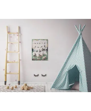 A Rabbit For All Seasons - obraz na płótnie