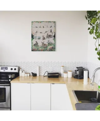 A Rabbit For All Seasons - obraz na płótnie