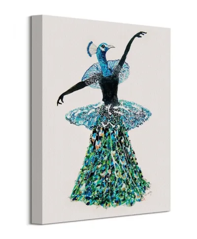 Classic Peacock - obraz na płótnie