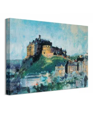 Edinburgh Castle Midday - obraz na płótnie