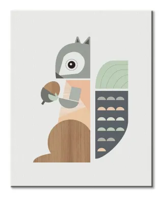 Little Design Haus (Squirrel) - obraz na płótnie