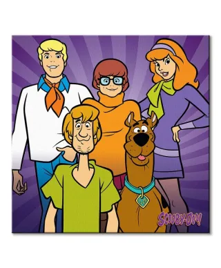 Scooby Doo Team - obraz na płótnie