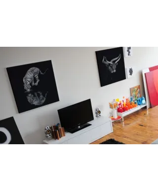 Into The Dark I - obraz na płótnie