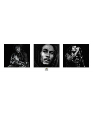 Bob Marley (b&w) - plakat