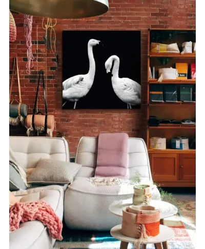 Phoenicopterus Roseus - obraz na płótnie