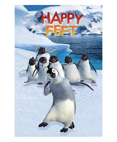 Szczęśliwe Pingwiny - plakat