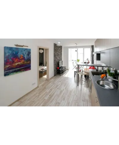 Island Light - obraz na płótnie