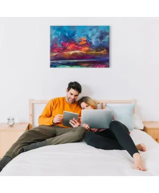 Island Light - obraz na płótnie