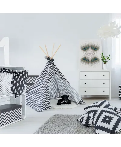 Peacock Feathers Kaleidoscope - obraz na płótnie