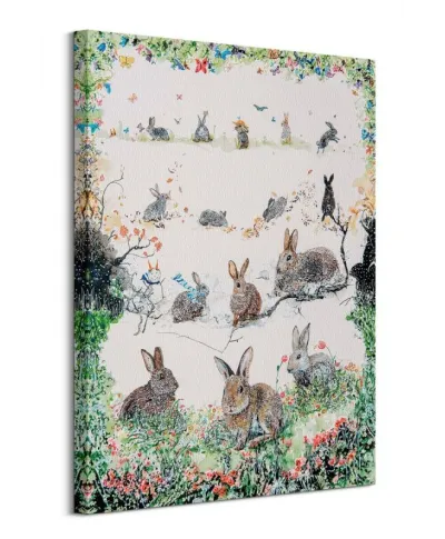 A Rabbit For All Seasons - obraz na płótnie