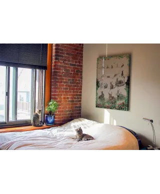 A Rabbit For All Seasons - obraz na płótnie