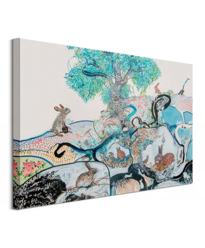 Bunnies And Burrows - obraz na płótnie