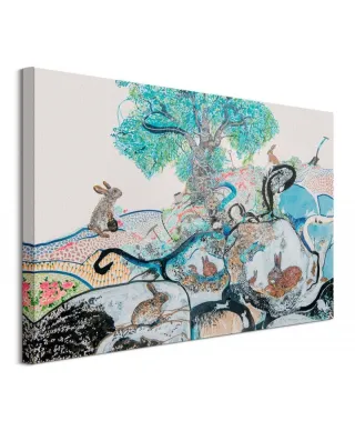 Bunnies And Burrows - obraz na płótnie