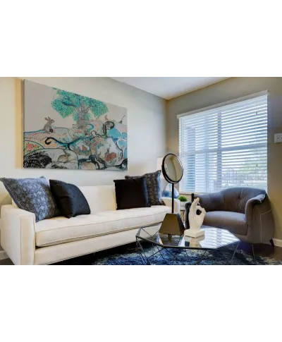 Bunnies And Burrows - obraz na płótnie