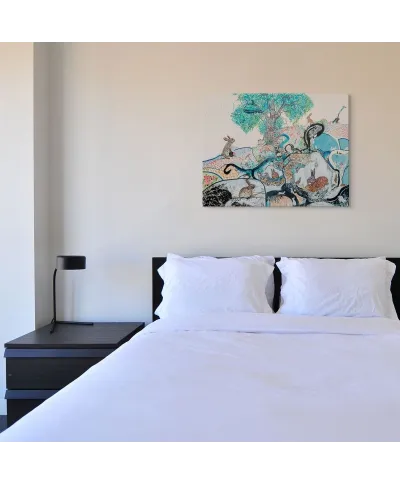 Bunnies And Burrows - obraz na płótnie