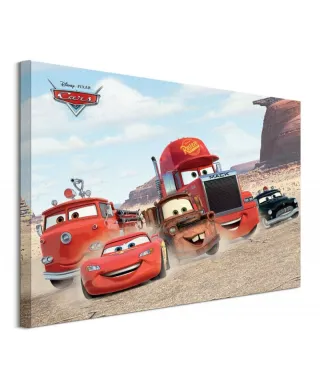 Cars Desert Race - obraz na płótnie