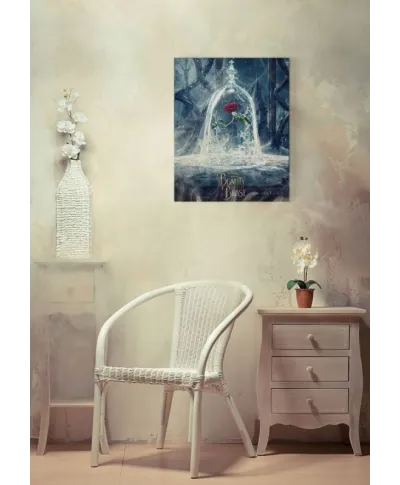 Beauty And The Beast Movie (Enchanted Rose)  - obraz na płótnie