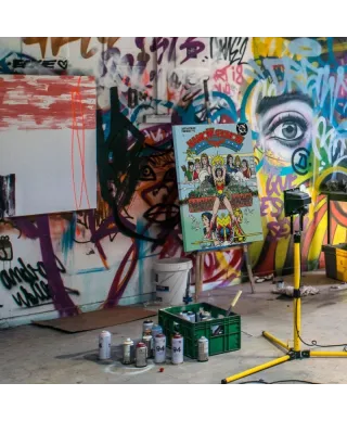 Wonder Woman (Fantastic)  - obraz na płótnie