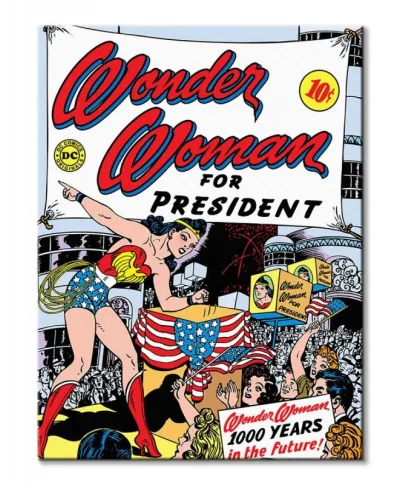 Wonder Woman (For President)  - obraz na płótnie