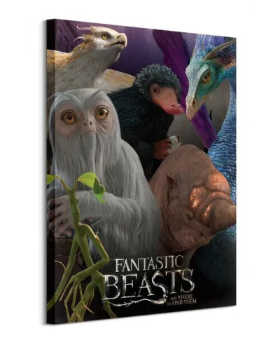 Obraz na płótnie - Fantastyczne Zwierzęta - Fantastic Beasts (Escaped Beasts)