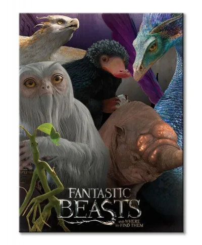 Obraz na płótnie - Fantastyczne Zwierzęta - Fantastic Beasts (Escaped Beasts)