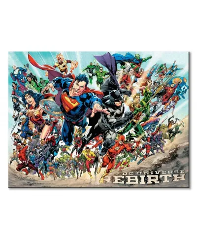 Obraz na ścianę - Liga Sprawiedliwych - Justice League (Rebirth) 60X80Cm