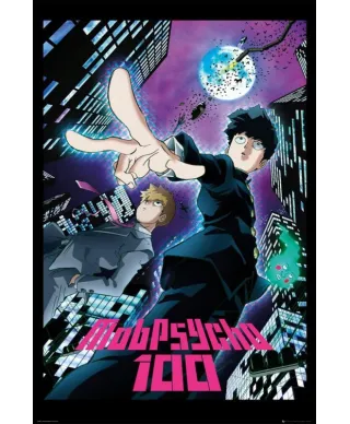 Mob Psycho 100 City - plakat