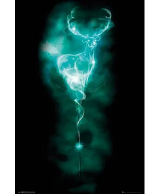 Harry Potter Patronus Stag - plakat filmowy