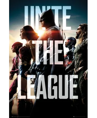 Justice League Team - plakat z filmu
