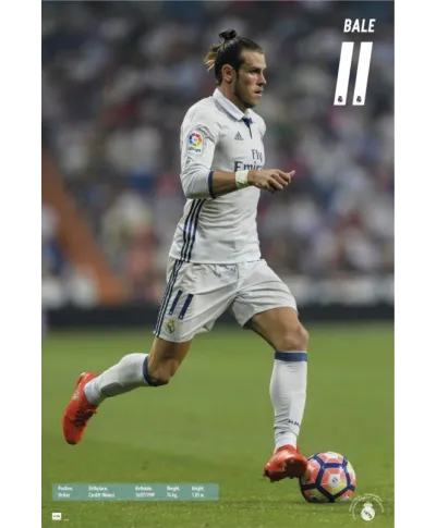 Real Madrid 2016/2017 Gareth Bale - plakat