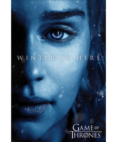 Game Of Thrones Winter is Here Daenerys Targaryen - plakat