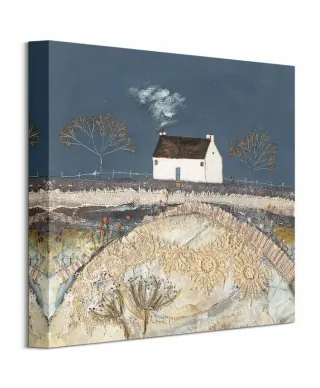 A Harsh Frost Fell upon the Meadow - obraz na płótnie