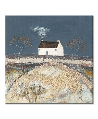 A Harsh Frost Fell upon the Meadow - obraz na płótnie