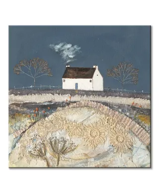 A Harsh Frost Fell upon the Meadow - obraz na płótnie