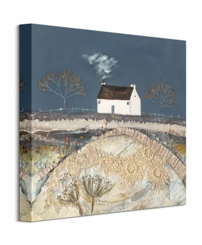 A Harsh Frost Fell upon the Meadow - obraz na płótnie