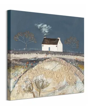 A Harsh Frost Fell upon the Meadow - obraz na płótnie