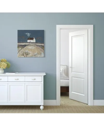 A Harsh Frost Fell upon the Meadow - obraz na płótnie