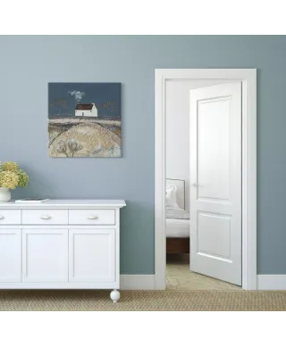 A Harsh Frost Fell upon the Meadow - obraz na płótnie