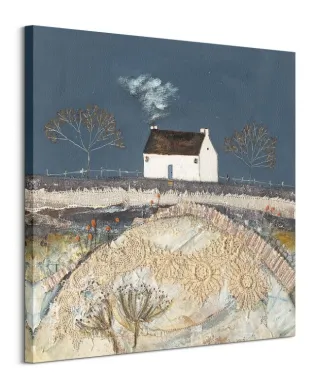 A Harsh Frost Fell upon the Meadow - obraz na płótnie