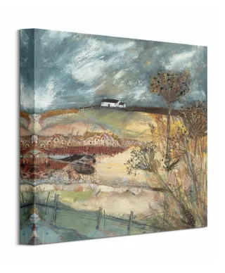 Along the Farm Drive - obraz na płótnie