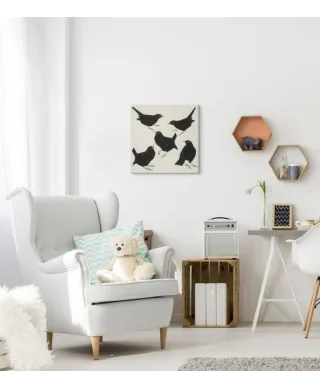 Blackbirds - obraz na płótnie