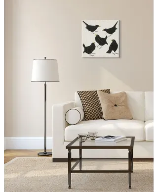 Blackbirds - obraz na płótnie