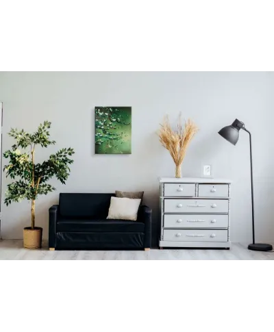 Blossoms on Jade - obraz na płótnie