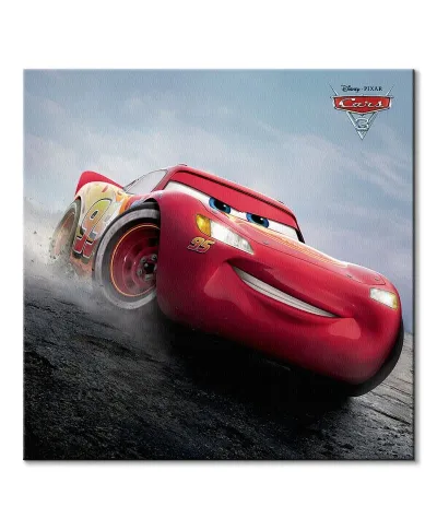 Cars 3 Lightning McQueen - obraz na płótnie