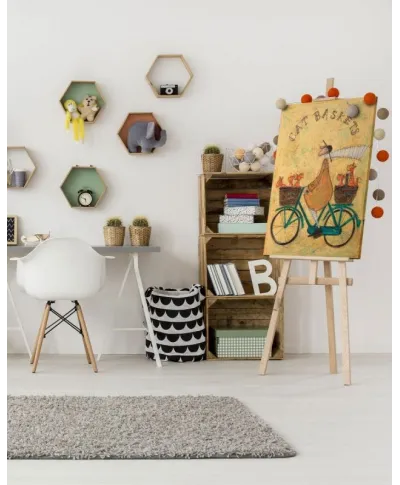 Cat Baskets - obraz na płótnie
