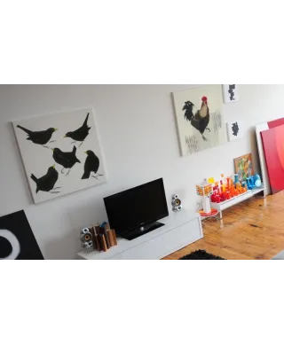 Cockerel - obraz na płótnie