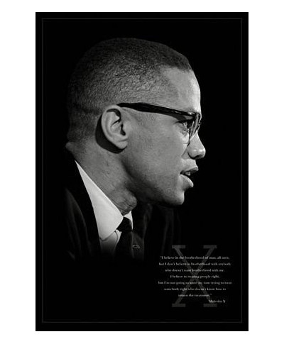 Malcolm X (Brotherhood)  - plakat